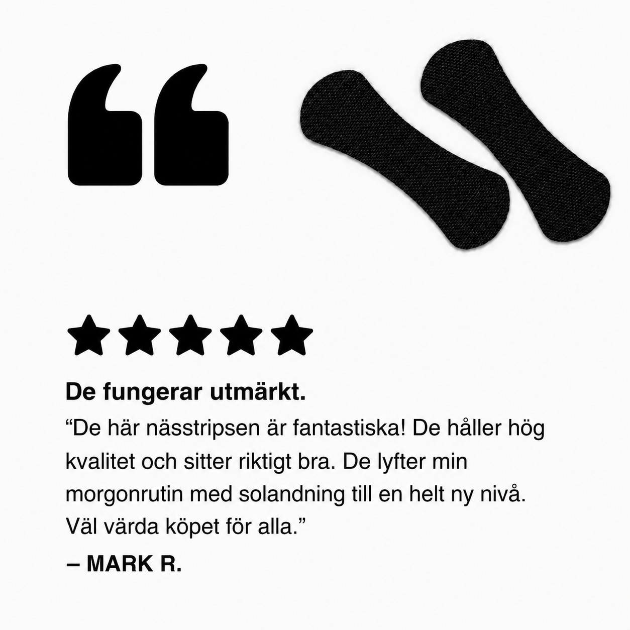 Nasal Strips Transparent