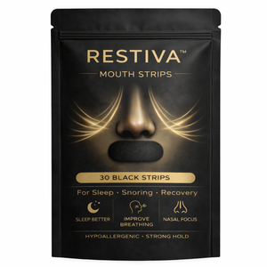 Restiva Mouth Tape Daily Black