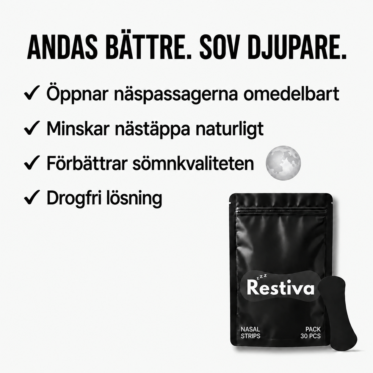Nasal Strips Black